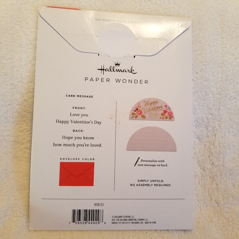 Hallmark Valentine's Day Card Assortment 11 New Cards 1 Paper Wonder Pop Up Card - Picture 3 of 5